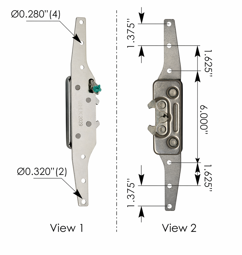 Cabin Latch Assembly LH for Freightliner Century Columbia FLD – Cab Latch – Compatible with OEM A1817847000 A1827783000