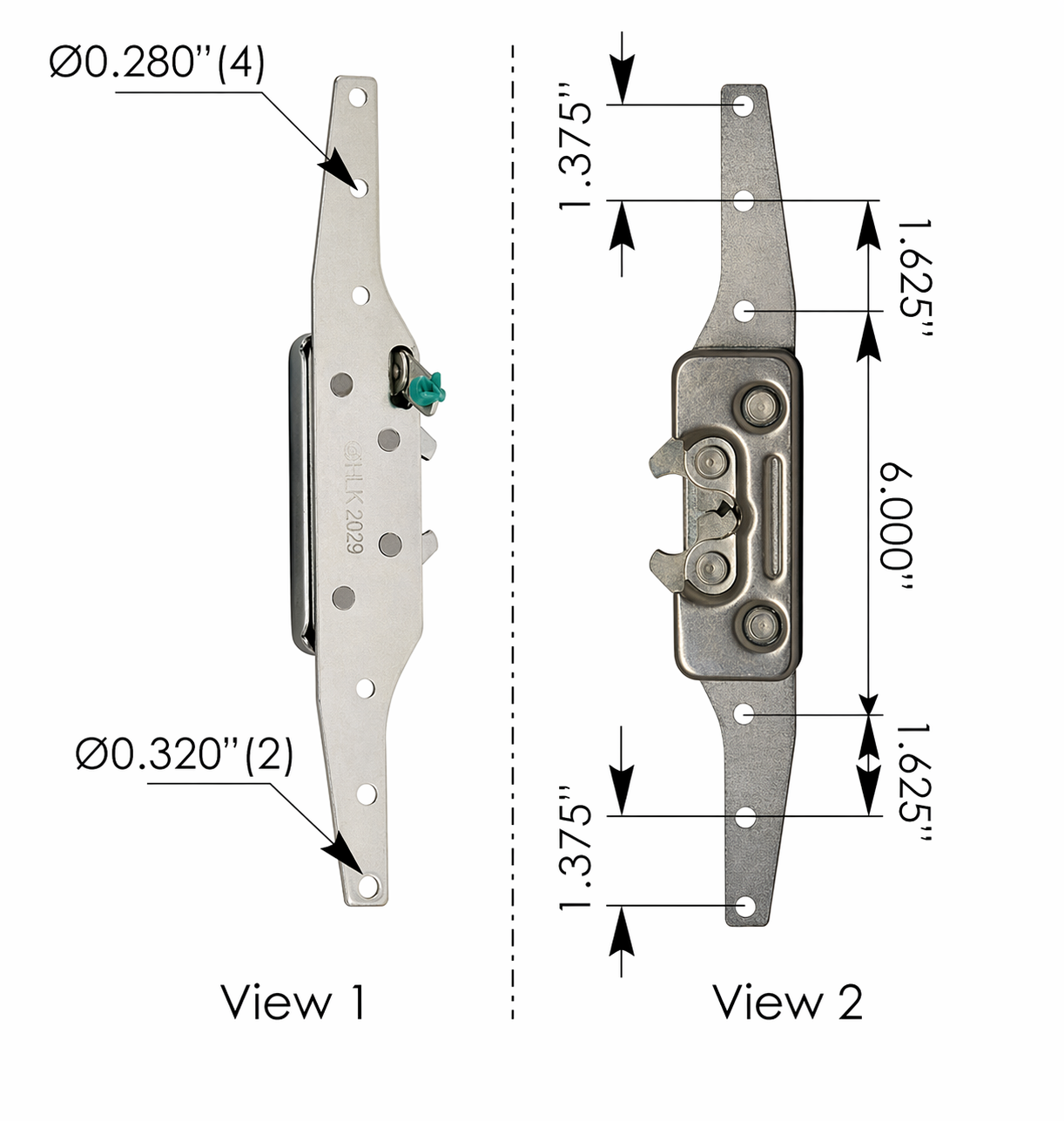 Cabin Latch Assembly LH for Freightliner Century Columbia FLD – Cab Latch – Compatible with OEM A1817847000 A1827783000