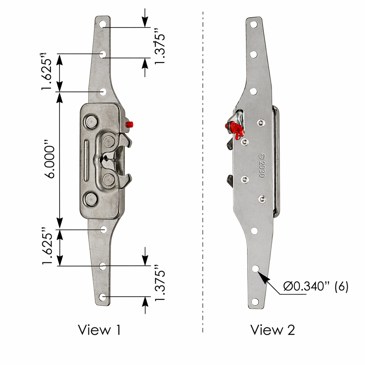 Cabin Latch Assembly RH for Freightliner Century Columbia FLD – Cab Latch – Compatible with OEM A1817847001 A1827783001