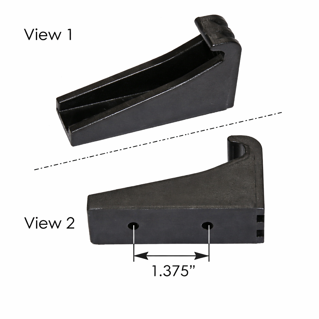 Hood Latch Bracket Pack of 2 for Freightliner Columbia 1995-2008 – Latch Hook – Compatible with OEM 1713788000 2071300 A1713788000