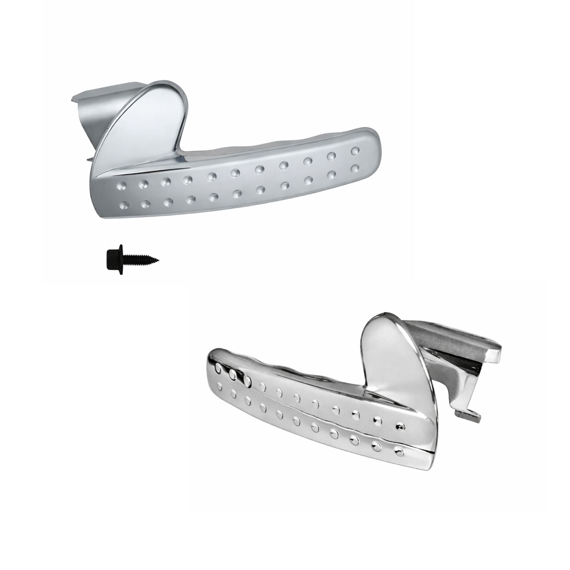 Interior Door Handle LH and RH Chrome for Freightliner Cascadia M2BC – Replacement Handles – Compatible with OEM 42386 A1846490000 42387 A1846490001