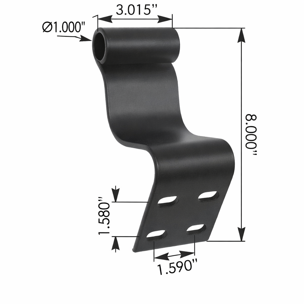 Hood Pivot Hinge for Freightliner C2 M2-106 – Replacement Hinge – Compatible with OEM 1714248000
