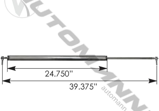 Generic Hood Shock for Kenworth T660,
